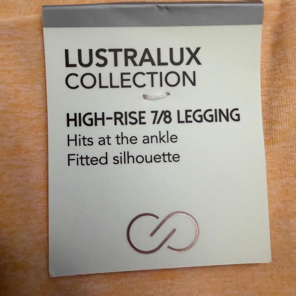 CALIA Lustralux High-Rise 7/8 Legging XXL Sunrise Orange - Picture 4 of 5